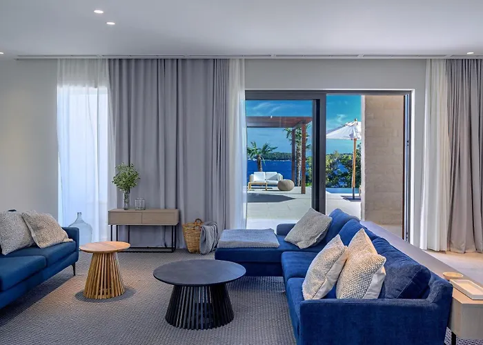 Βίλα Crystalsea 1 & 2 Infinity Heatedpool Seaview